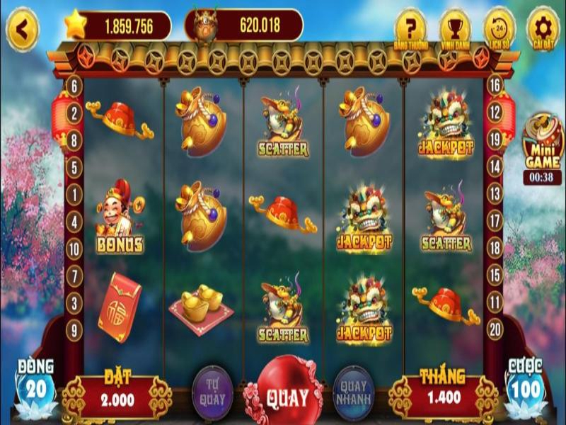 Các loại slot game Onbet thông dụng hiện nay